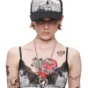 1jinn snoopy peanuts comic trucker cap 3