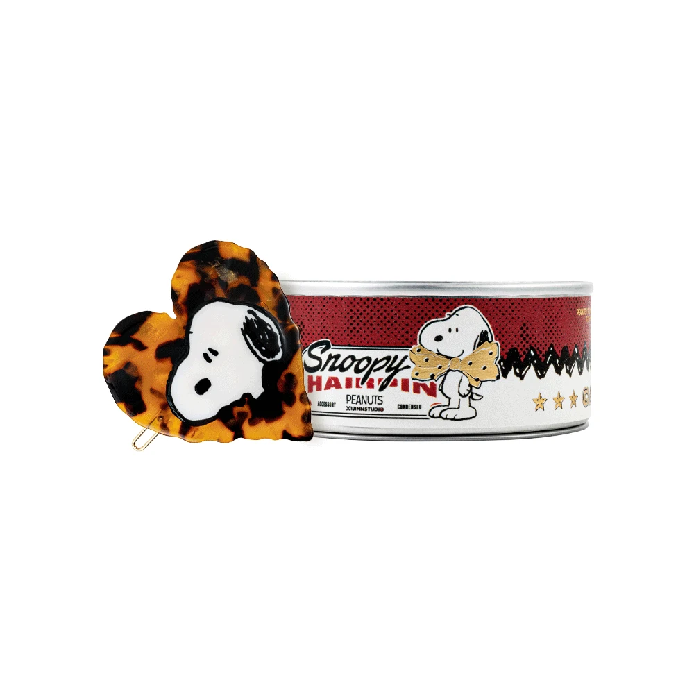 1jinn snoopy peanuts heart acetate hair claw 6