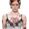 1jinn snoopy peanuts heart acetate hair claw 13