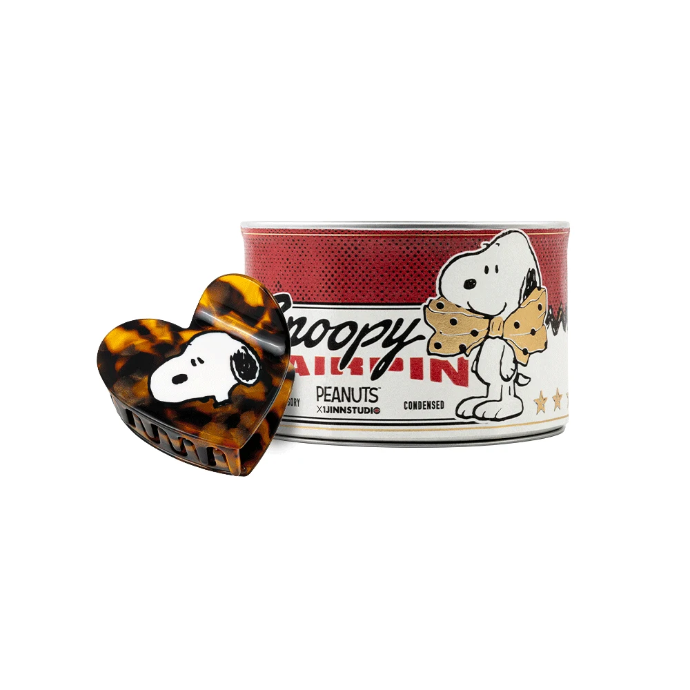 1jinn snoopy peanuts heart acetate hair claw 21
