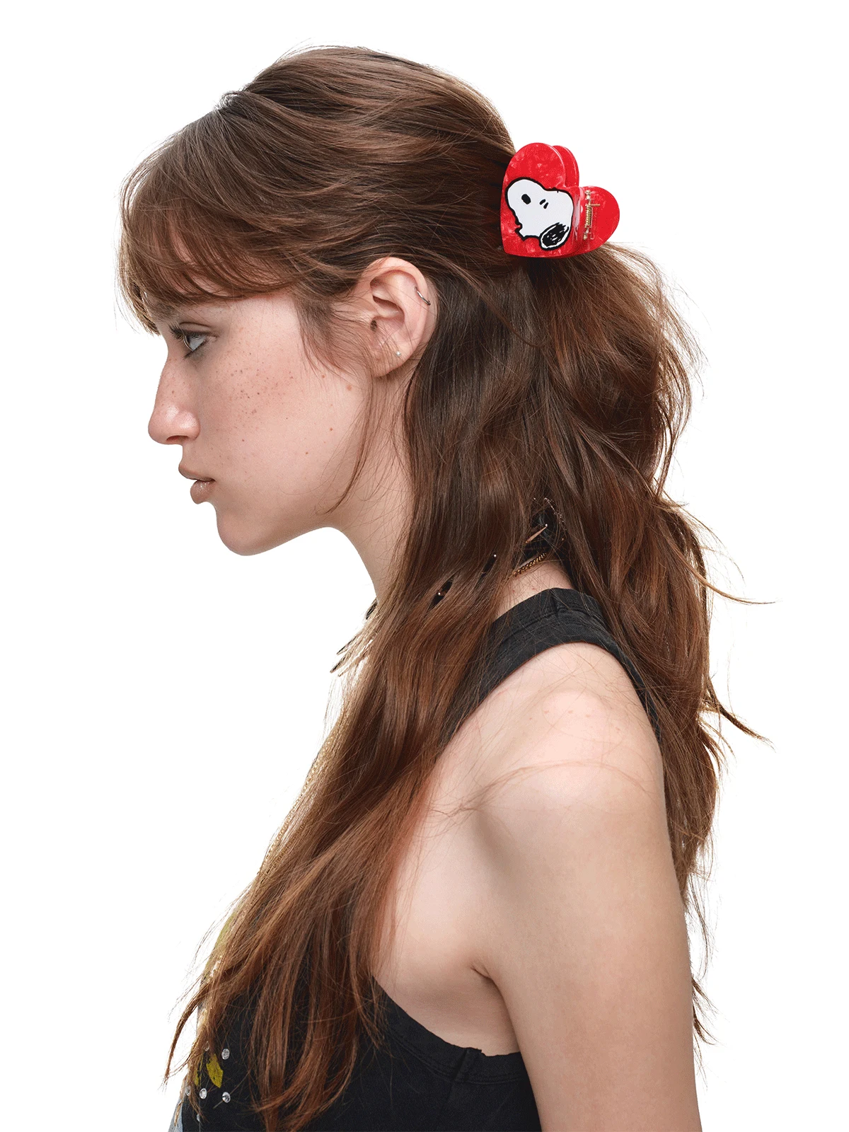 1jinn snoopy peanuts heart acetate hair claw 22