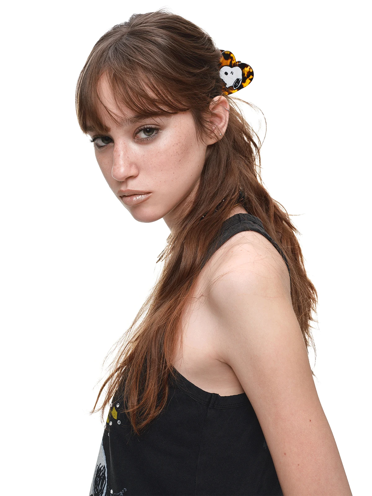 1jinn snoopy peanuts heart acetate hair claw 23
