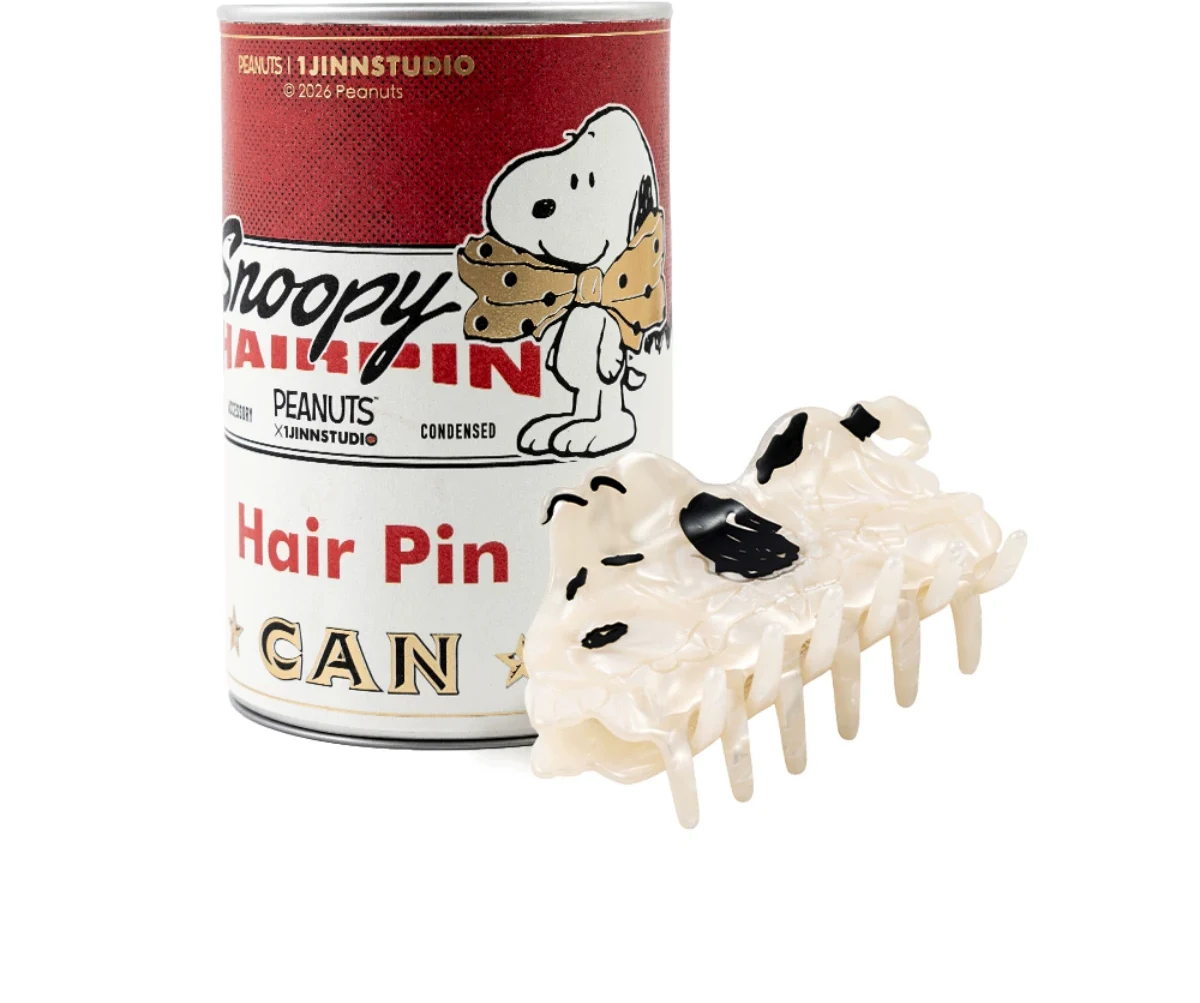 1jinn snoopy peanuts heart acetate hair claw 26