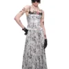 1jinn snoopy vintage newsprint boned lace bustier 12