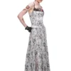 1jinn snoopy vintage newsprint boned lace bustier 13