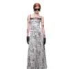 1jinn snoopy vintage newsprint pleated maxi skirt 9