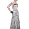 1jinn snoopy vintage newsprint pleated maxi skirt 13