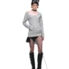 1jinn studded v neck off shoulder sweatshirt top 7