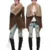 1jinn suede coat detachable faux fur collar 20