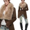 1jinn suede coat detachable faux fur collar 23