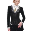 1jinn washed leather boned corset bustier 26