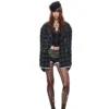 1jinn wool check napoleon laced shorts 13