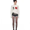 1jinn wool check napoleon laced shorts 17