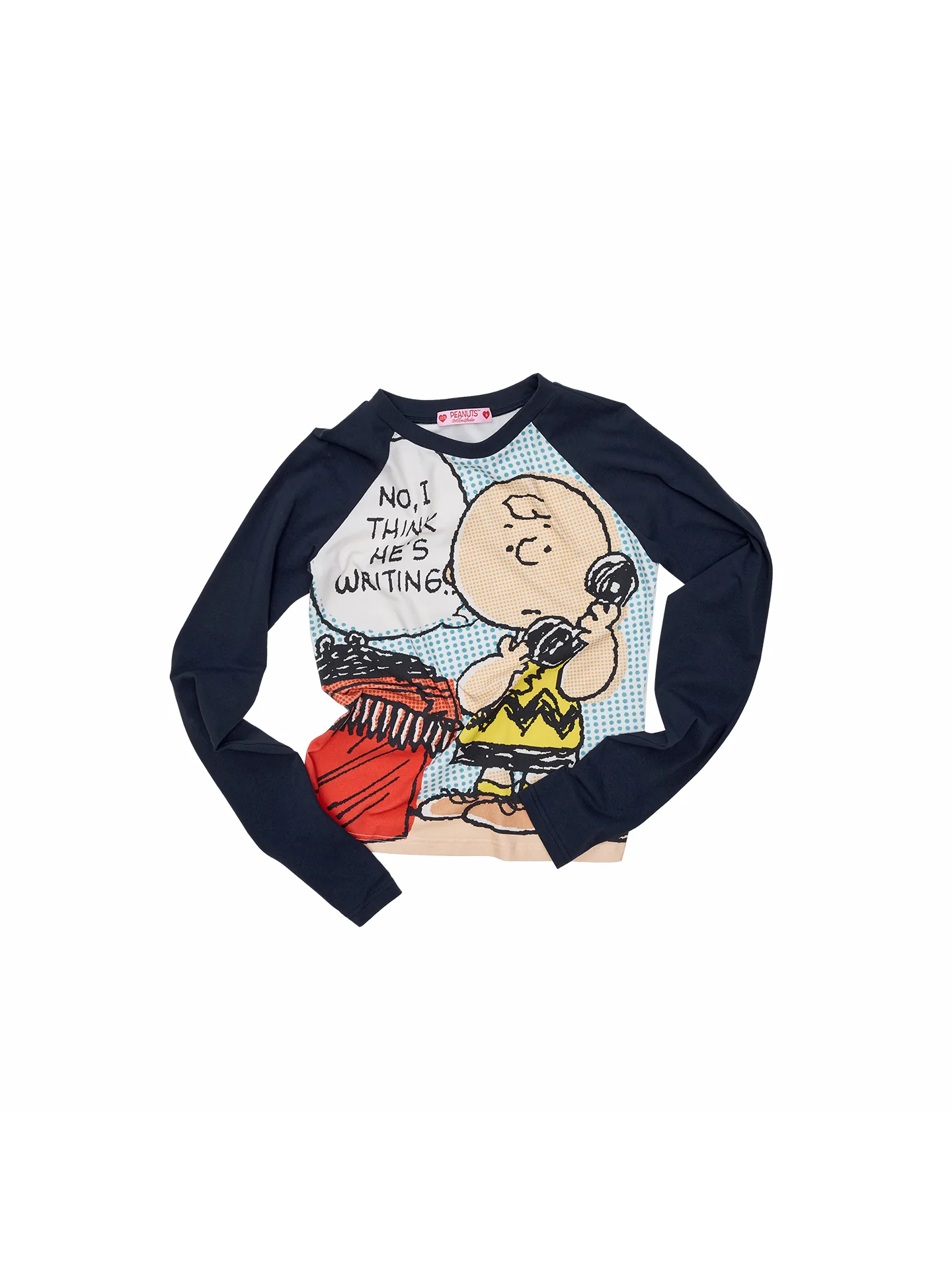 IN STOCK ♱ 1JINN x SNOOPY ੯‧̀͡⬮ PEANUTS COMIC RAGLAN LONG SLEEVE TEE - 3colors - Image 5