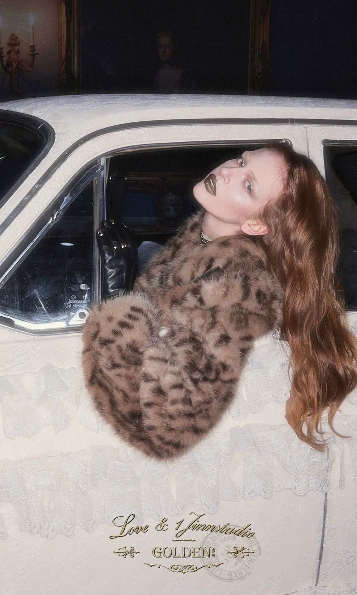 IN STOCK ♱ 1JINN LEOPARD FAUX FUR CROPPED JACKET - 2colors - Image 23