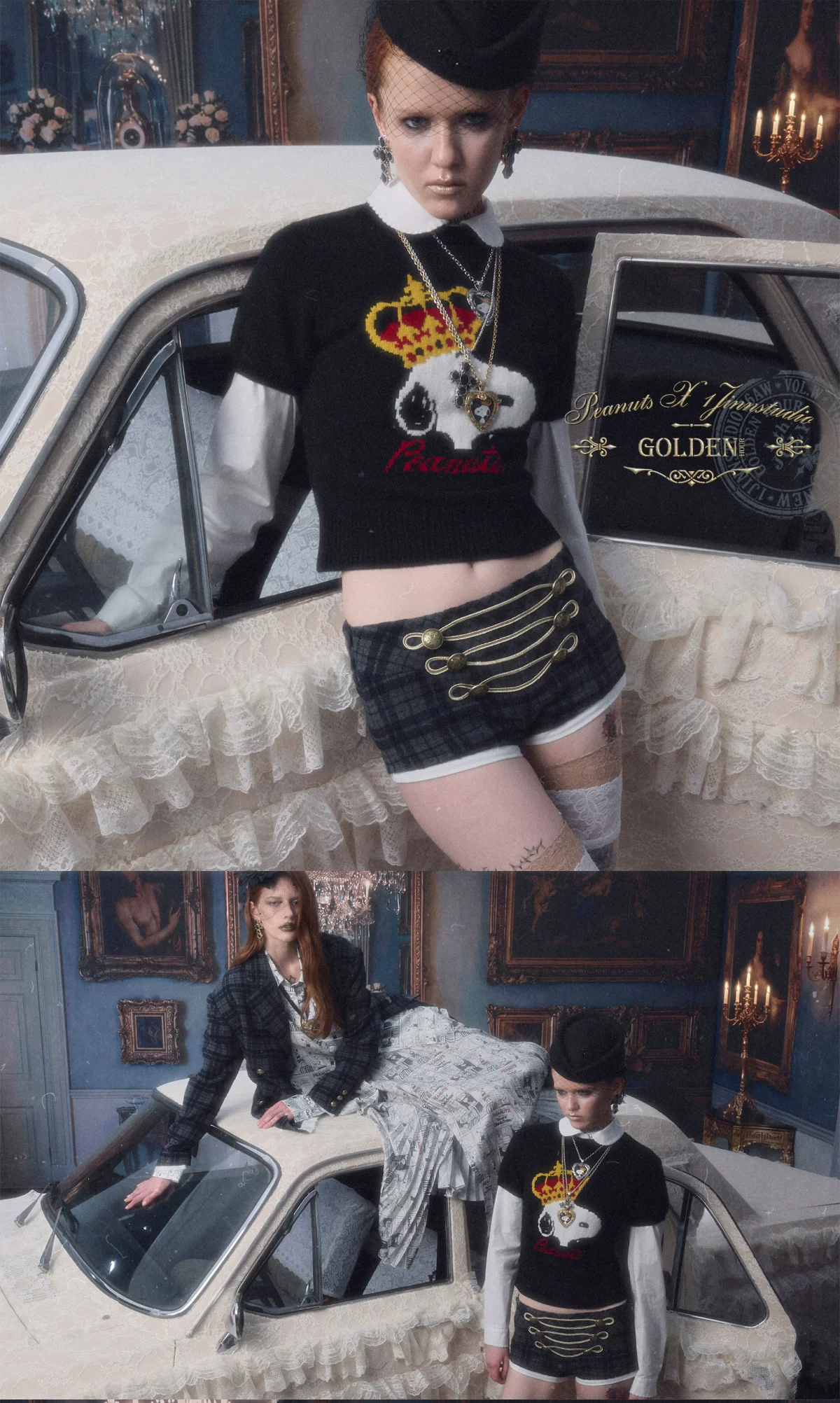IN STOCK ♱ 1JINN x SNOOPY ੯‧̀͡⬮ PEANUTS COMIC RAGLAN LONG SLEEVE TEE - 3colors - Image 22