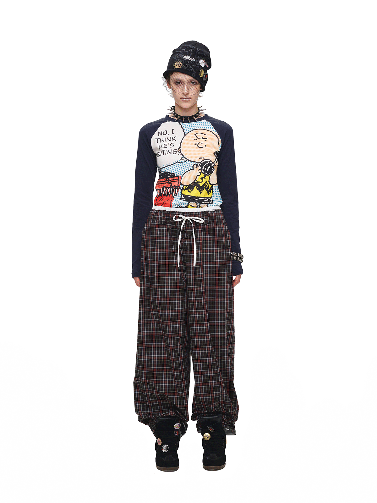 IN STOCK ♱ 1JINN x SNOOPY ੯‧̀͡⬮ PEANUTS COMIC RAGLAN LONG SLEEVE TEE - 3colors - Image 21