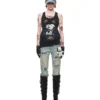 1Jinn Distressed Patchwork Straight Jeans 19