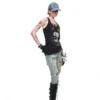 1Jinn Distressed Patchwork Straight Jeans 21