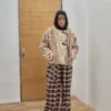 1Jinn Fair Isle Pony Jacquard Knit Hood 2