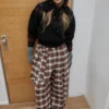 1Jinn Fair Isle Pony Jacquard Knit Hood 6