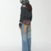 1Jinn Fair Isle Pony Jacquard Knit Hood 25