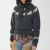 1Jinn Fair Isle Pony Jacquard Knit Hood 27