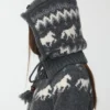 1Jinn Fair Isle Pony Jacquard Knit Hood 30