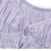 1Jinn Rose Jacquard Puff Sleeve Cropped Top 5