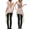 1jinn snoopy peanuts framed print lace cami dress 16