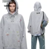 1Jinn X Snoopy Sticker Print Hooded Sweatshirt 20