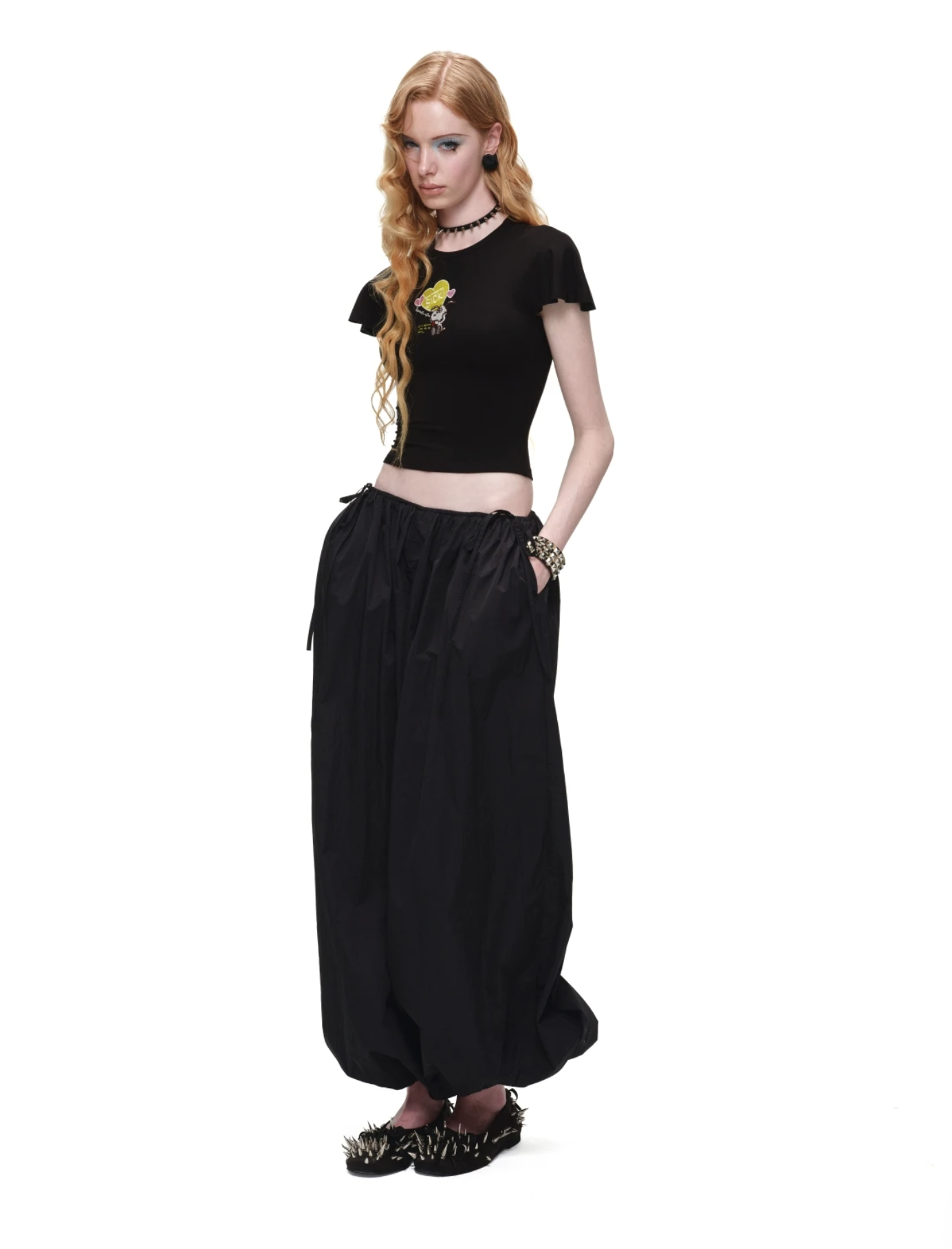 IN STOCK ♱ 1JINN AIRY BALLOON PARACHUTE TROUSERS - 3colors - Image 13