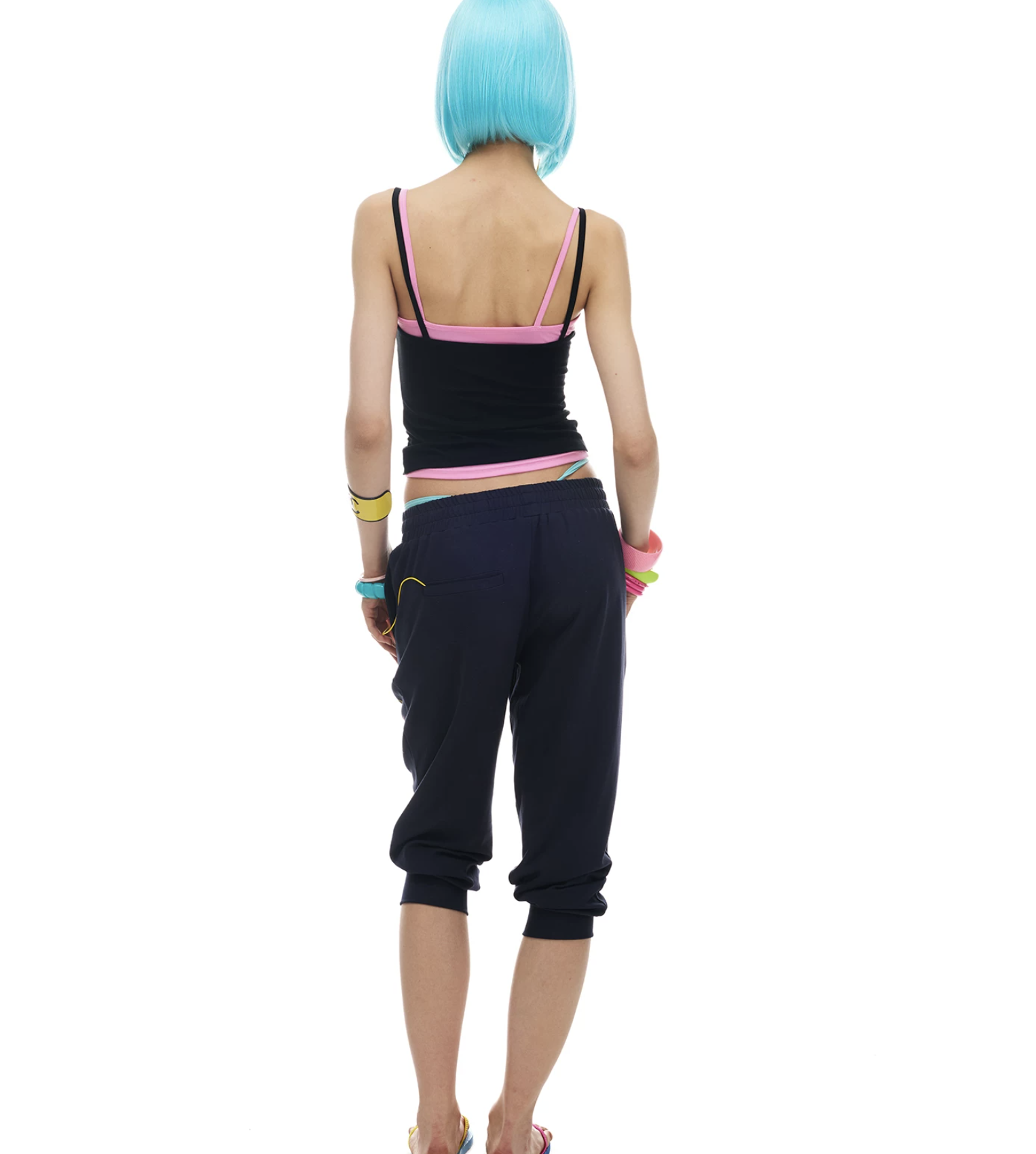 NORGIRA SLOGAN-PRINT SWEATPANTS & TANK TOP - Image 16