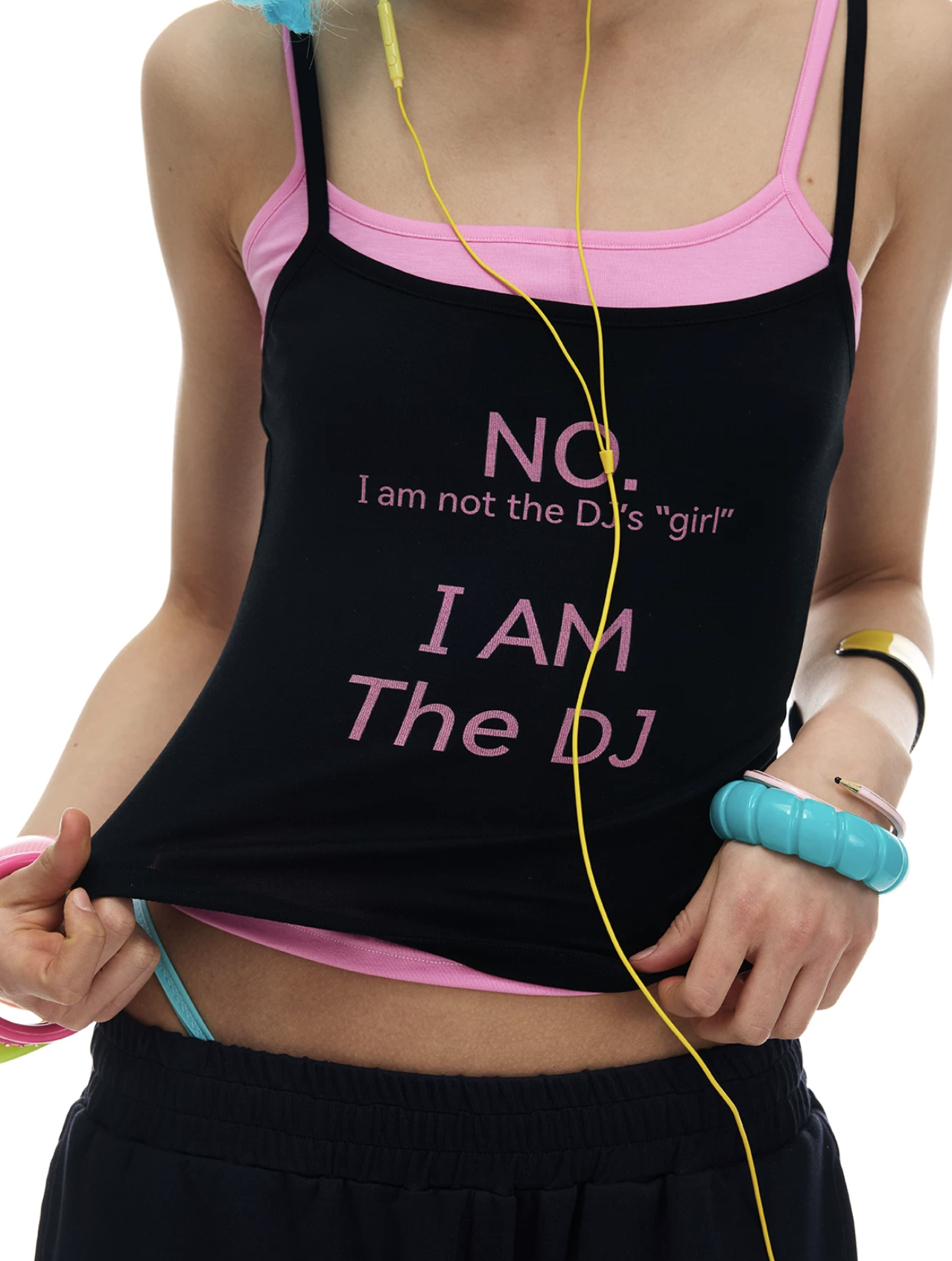 NORGIRA SLOGAN-PRINT SWEATPANTS & TANK TOP - Image 8