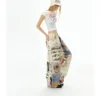 Deleteex Ded Moji Print Wide Leg Jeans 9