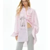 Deleteex Ded Moji Striped Oversized Shirt 3