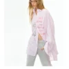 Deleteex Ded Moji Striped Oversized Shirt 4