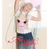 Masoomake Xiaoman Print Raglan Tee 2