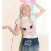Masoomake Xiaoman Print Raglan Tee 5
