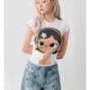 Masoomake Xiaoman Print Raglan Tee 7