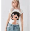 Masoomake Xiaoman Print Raglan Tee 8