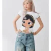 Masoomake Xiaoman Print Raglan Tee 10