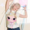 Masoomake Xiaoman Print Raglan Tee 14