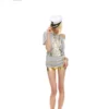 Norgira Boykiller Foil Print Off Shoulder Tee 3