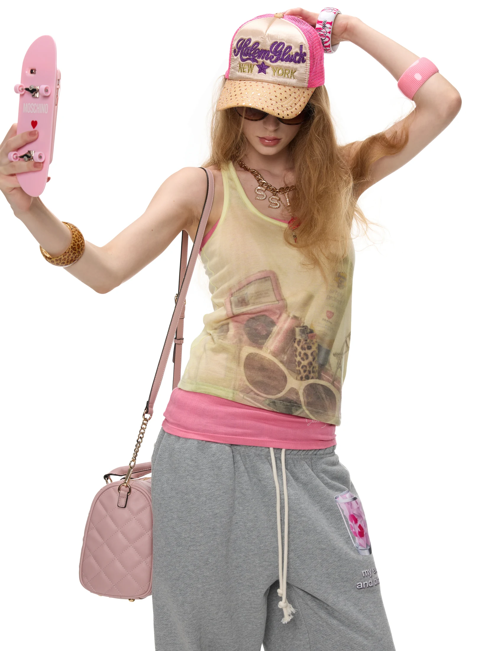 Norgira Carry All Print Fitted Vest 9
