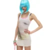 Norgira Crying Woman Sheer Bodycon Vest Dress 5