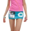 Norgira Ipod Digital Print Low Rise Mini Skirt 7