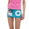 Norgira Ipod Digital Print Low Rise Mini Skirt 8