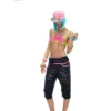 Norgira Slogan Print Cuffed Cropped Sweatpants 3