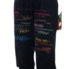 Norgira Slogan Print Cuffed Cropped Sweatpants 8